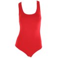 thumbnail image 2 of LAVRA Women Seamless Racerback Bodysuit Sleeveless Tank Top Leotard, 2 of 3