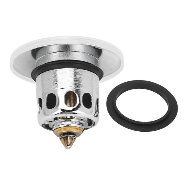 Basin Pop Up Drain Filter,Bathroom Sink Stopper with Pop Up Sink Drain Strainer Pop Up Drain Stopper High Capacity