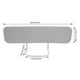 thumbnail image 2 of 1 PCS Gray Rail Guard,  Bed Rails, Foldable Bed Rail Guard, Adjustable Height Range: Within 30cm/11.81 in, 2 of 11