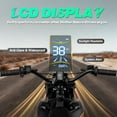 thumbnail image 6 of YVY Peak 3000W Electric Dirt Bike for Adults,48V 25AH,Max 60Miles Electric Motorcycle,14"/12" Tires Full Suspension Mountain Bike Tested Under UL2849, 6 of 10