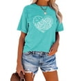 thumbnail image 2 of XCHQRTI Mountain Adventure Women Graphic Tshirt Nature Travel Tees Short Sleeve Casual Tops, 2 of 8