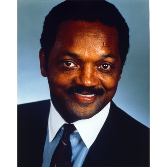 Jesse Jackson Close Up Portrait Photo Print (8 x 10)