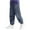 Navy, variant on Lenpel Boys Girls' Baggy Joggers Kids Elastic Waist Pull on Pleated Cinch Bottom Cargo Pants Casual Athletic Pants(Purple,14-15 Years)