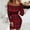 Red, variant on BLTIBY Christmas Sweatshirt Dress for Women 2024 Xmas Print Autumn Winter Off Shoulder Casual Soft Long Sleeve Fashion Pullover Dresses Outfit Trendy Black XXL