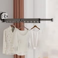 thumbnail image 3 of TIELUTT Say Goodbye To Clutter: Balcony Folding Drying Rack Versatile Sturdy and Ideal for Kitchen Organization Foldable Drying Rack Soap Sponge Holder Bread Board Rack Laundry Drying Rack Wall Mount, 3 of 5