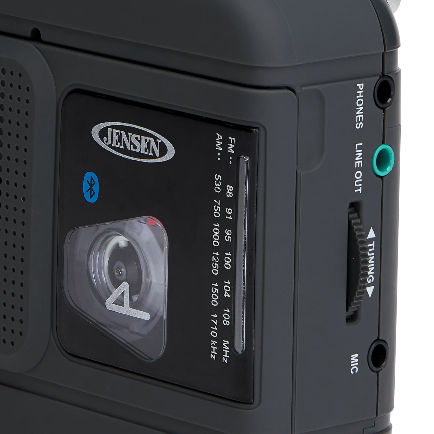 Jensen Portable AM/FM Radio, Black, MCR-60