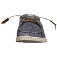thumbnail image 3 of NORTY Womens Boat Shoes Slip On Loafers Canvas Casual Walking Lace Up Sneakers, 3 of 7