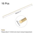 thumbnail image 2 of Unique Bargains 3mm Diameter 300mm Length Brass Solid Round Rod for DIY Craft 16pack, 2 of 4