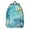 Teal Gold Marble-2, variant on Teal Gold Marble Backpack for School,Cute School Bag,Schoolbag with Adjustable Shoulder Straps & Padded Back,15.7"x11.8"x5.5"