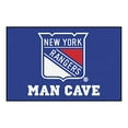 thumbnail image 1 of FANMATS 14462 NHL New York Rangers Nylon Universal Man Cave Starter Rug, 1 of 3