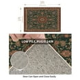 thumbnail image 3 of Area Soft Rugs 2x3 Washable Non Slip Boho Small Floor Entryway Rugs for Living Room Bedroom, Vintage Style Farmhouse Mat for Kitchen Red & Green, 3 of 7