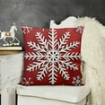 thumbnail image 3 of YINGXI Red Pillowcases Decorative for Indoors Sofa 24x24in, 3 of 6