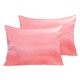 thumbnail image 2 of Wosthever 2 piezas funda de almohada poliéster satén funda de almohada ropa de cama funda de almohada para dormir, púrpura, US-S, 20x26 pulgadas Juegos de cama rosado 51*76cm Wosthever HA003643-17, 2 of 6