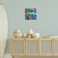 thumbnail image 3 of Stupell Industries Boat Marina Abstraction Transportation Painting Wrapped Canvas Art Print Wall Art, 17 x 17, 3 of 8