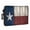 Blue DarkRed Beige, variant on American Flag Outdoor TV Cover 30 to 32 Inches Weatherproof & Waterproof, Blue Red USA Flag Outdoor TV Enclosure with Remote Control Pocket, TV Screen Protectors for Outside TV