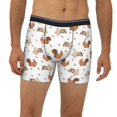 thumbnail image 2 of Men'S Boxer Briefs, Glamorous Cute Squirrel Soft And Breathable Mens Underwear Boxer Briefs With Widen Waist, 2 of 2