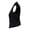 (New13)Black, variant on Women's Formal Suit Vest Sleeveless Business Outerwear Button Down Lapel Waistcoat Fitted Blazer Vest Jacket for Office