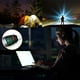 thumbnail image 3 of Linterna USB portátil de emergencia Toystoory con zoom lámpara de iluminación de trabajo inalámbrica luz morada, 3 of 6