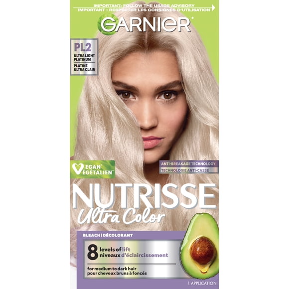 Garnier Nutrisse Ultra Color Ultra Light Platinum Hair Bleach