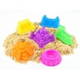 thumbnail image 1 of Juego de 6 moldes tipo castillo de Beach Sand Toys HUOGUO para niños, 1 of 4