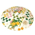 thumbnail image 2 of Kll 30" Christmas Tree Skirt Fruit Xmas Tree Skirts Mat For New Year Xmas Holiday Party Indoor Outdoor Home Decoration, 2 of 9