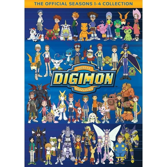 Digimon: The Complete Series Seasons 1-4 Collection (DVD)