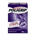 thumbnail image 1 of Super Poligrip Bandes Adhésives pour Prothèses Confortables 40 Unités, 1 of 9