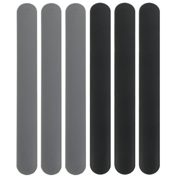 Hemobllo 6Pcs Assorted Color Wrapping Paper Holder Bands for Space Saving Storage