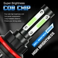 thumbnail image 3 of 2Pcs 9004/HB5 LED Headlights Kit 9007 High/Low Beam Bulbs For Dodge Dakota 1997-2004, 3 of 11