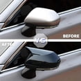 thumbnail image 3 of Ox Horn Car Rearview Mirror Cover For Toyota Camry/Avalon/CHR/Prius 2018-2020 Rear View Mirror Cover Trim, 3 of 6