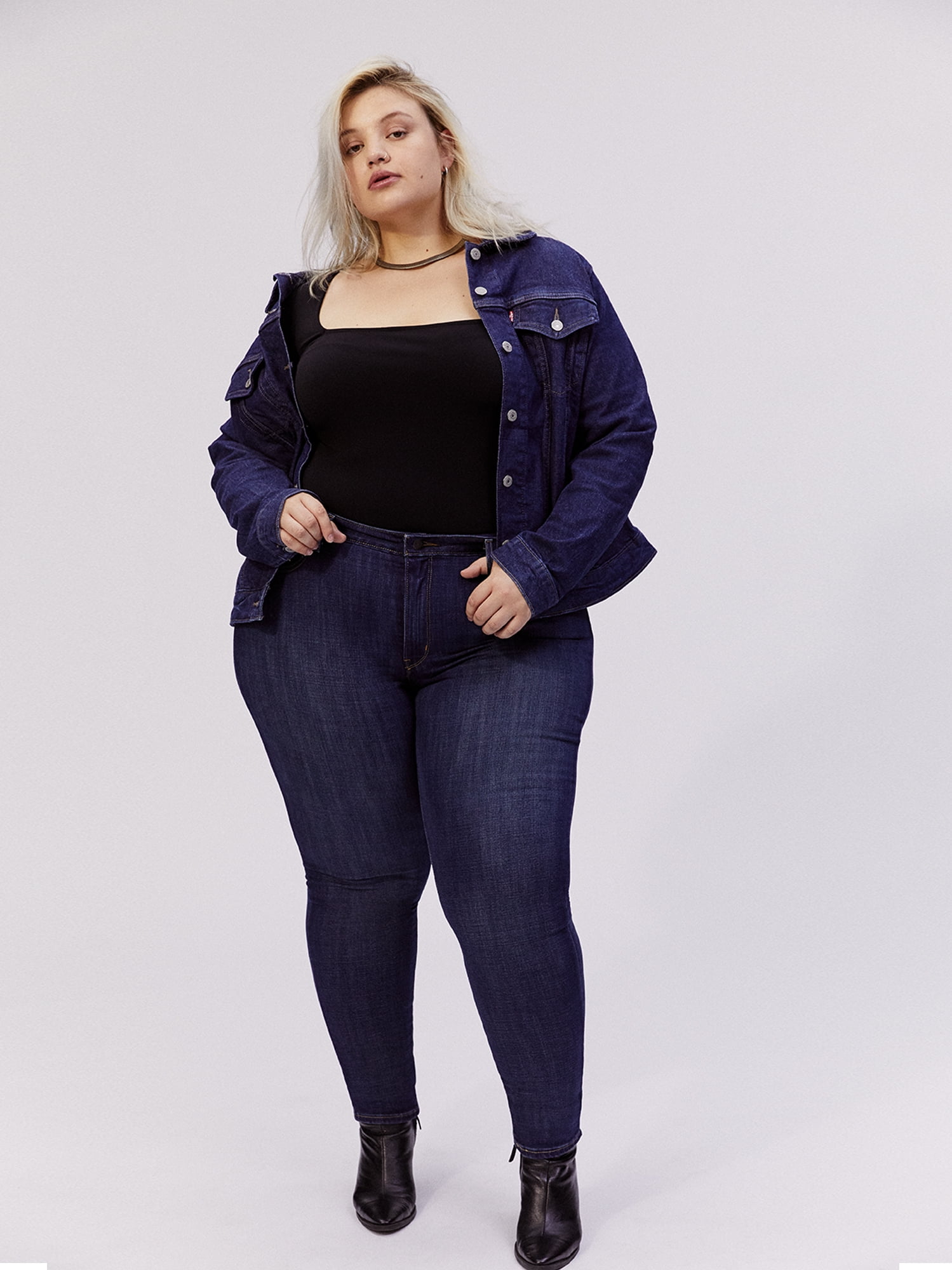 Plus Size 721 High Rise Skinny Jean 