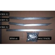 Owens Products 10-1178 OWE10-1178 11-16 COMPASS RUNNING BOARD BRACKETS Fits select: 2011-2018 JEEP COMPASS