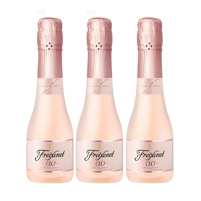 Tripack Vino Espumoso Freixenet Rosado Alcohol Free 200 Ml Freixenet Vino Espumoso