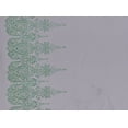 thumbnail image 2 of Zelouf Double Border Glitter On Tulle  , Sewing, DIY, Crafts Fabric by the Yard, Black/olive, 3 Yard, 2 of 2