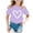 Purple, variant on CFXNMZGR Girls' Tees T Shirt Kids Crewneck Short Sleeve Tops Tee for Girls (Red,2-3 Years)