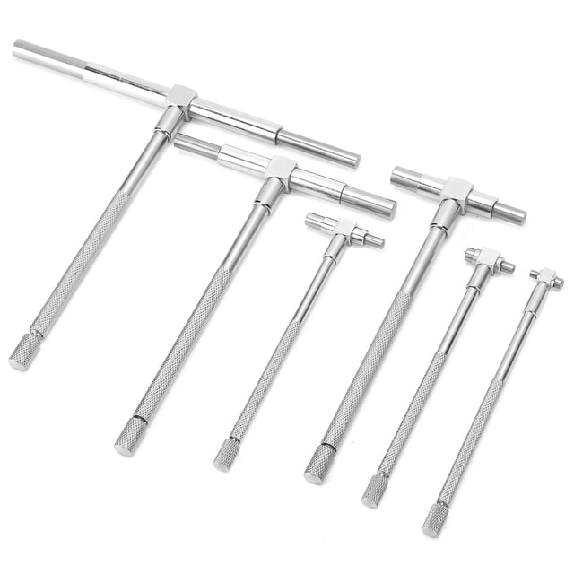 Jauge de Diamètre Intérieur Réglable, Jauge de Diamètre Intérieur Poignée Antidérapante Matériaux de Haute Qualité Durables pour l'Ingénieur pour la Maison