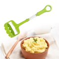 thumbnail image 3 of SDFGTstore Ergonomic Vegetable Mashing Device Efficient Potato Masher with Smooth Round Holes Convenient Potatoes Crusher, 3 of 8