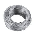 thumbnail image 2 of 30.5M Wire Rope and 20sets Photo Frame Hanging Hooks Kit Picture Hangers Picture Hanging Wire Set, 2 of 8