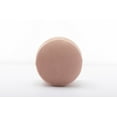 thumbnail image 3 of Modern Velvet Ottoman with Storage, Round Foot Rest for Couch, Comfy Upholstered Foot Stools Ottoman for Makeup Room, Bedroom, Living Room, Pink, 3 of 9