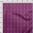 thumbnail image 2 of oneOone Tissu Lycra Polyester Feuilles & Lotus Tissu Imprimé Bloc BTY 56 Pouces de Large, 2 of 4