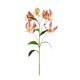 thumbnail image 1 of GOOHOCHY Flor de lirio simulada Flor de lirio rojo artificial creativo Ramo de flores falsas decorativas para la decoración de la oficina en casa (rojo), 1 of 7