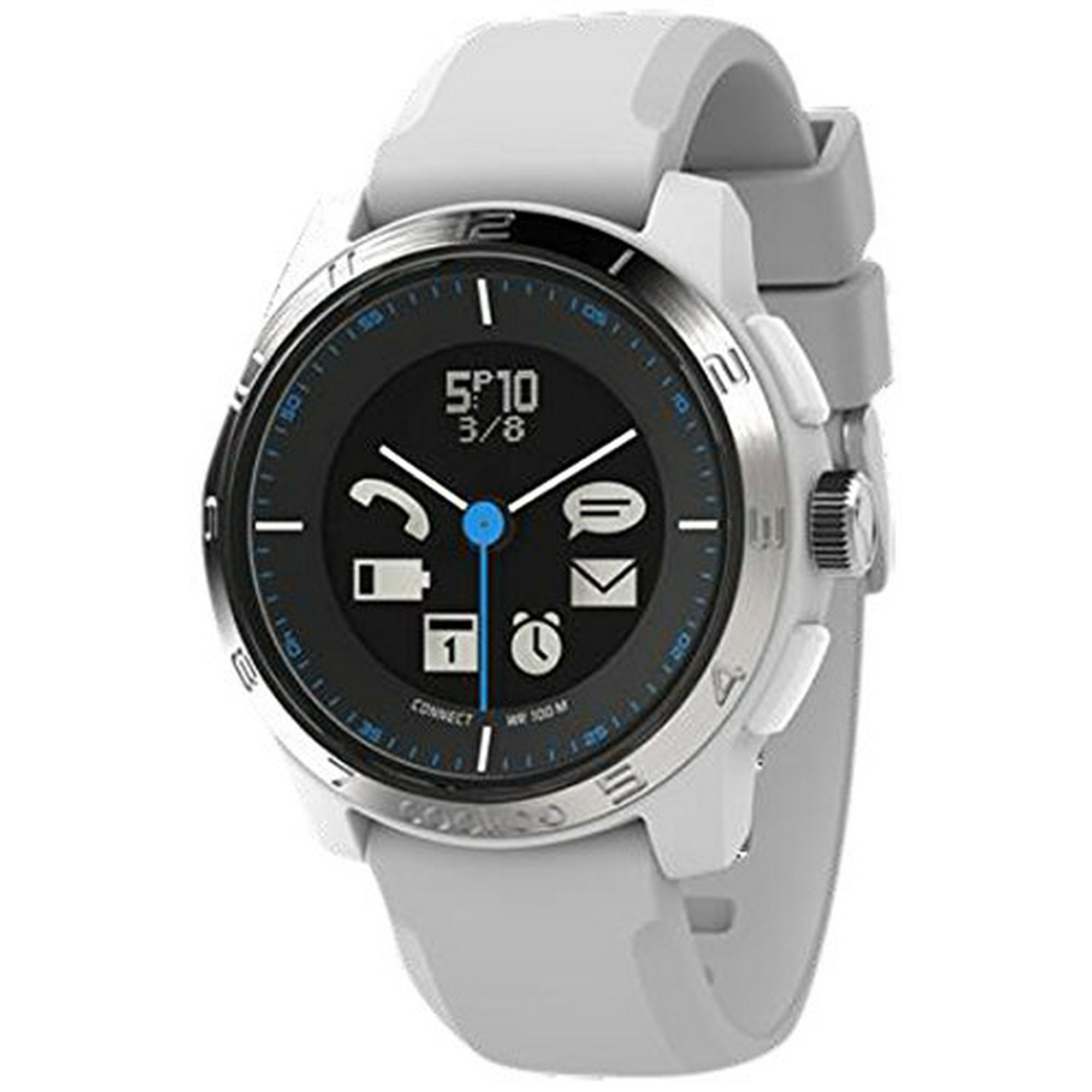 COOKOO Smart Bluetooth Connected Watch - White | Walmart 