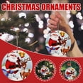 thumbnail image 3 of Adornos Navideños Ganfancp Tarjeta Colgante de Madera de Doble Cara 30X, 3 of 7