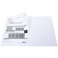 thumbnail image 2 of Etiquetas de envío autoadhesivas de media hoja para impresoras láser y de inyección de tinta, 200 etiquetas, 2 of 8