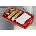 thumbnail image 6 of Reston Lloyd Multi-Purpose 18" Rectangle Melamine Plastic Handled Tray, 6 of 9