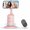 Pink, variant on PINHEN Auto Face Tracking Tripod, 360° Rotation Auto Tracking Phone Holder, No App, Phone Camera Mount with Remote and Gesture Control, Rechargeable Smart Shooting Holder for Video Recording, Tiktok