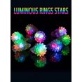 thumbnail image 5 of 10/20PCS Glowing Rings LED Light Up Luminous Rings Party Favor Toys Flash Led Lights Glow in The Dark Wedding Halloween Christmas Party Supplies(Note:, 5 of 5