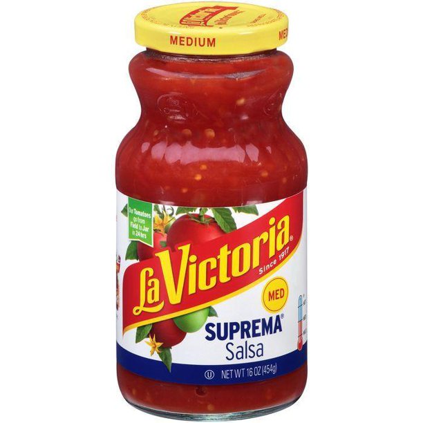 La Victoria Medium Suprema Salsa 16 Oz (Pack of 12)