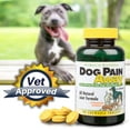thumbnail image 2 of Dog Pain Away - Vet Approved Dog Pain Reliever (90 Count) ? Fast Acting Pain Relief Supplement To Repair Connective Tissue and Help Alleviate Hip and Joint Pain ? All Natural Chewable Tablets To Renew, 2 of 5