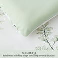 thumbnail image 5 of U by Bedsure Twin Comforter Set, 5 Pieces Green Floral Bedding Sets, Bed in a Bag with Reversible Botanical Flowers Comforter, Sheets, Pillowcases & Shams, 5 of 6